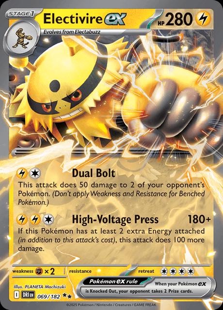 Electrivire EX (2025) Destined Rivals - 069/182